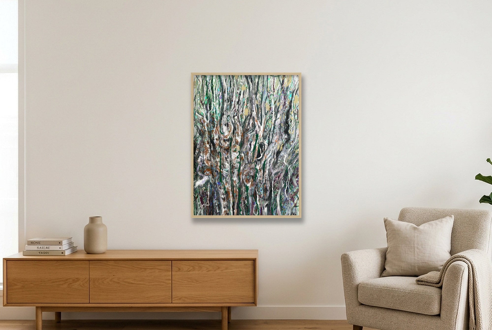 Birch — 60×80cm Oak Frame