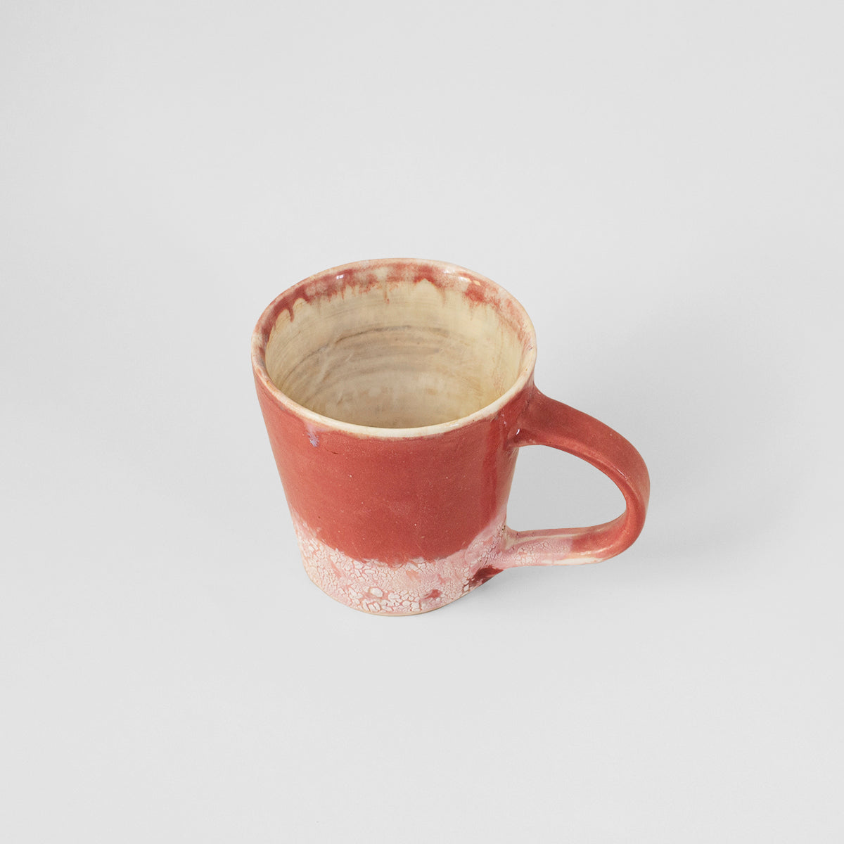 Ceramic handmade mug pink